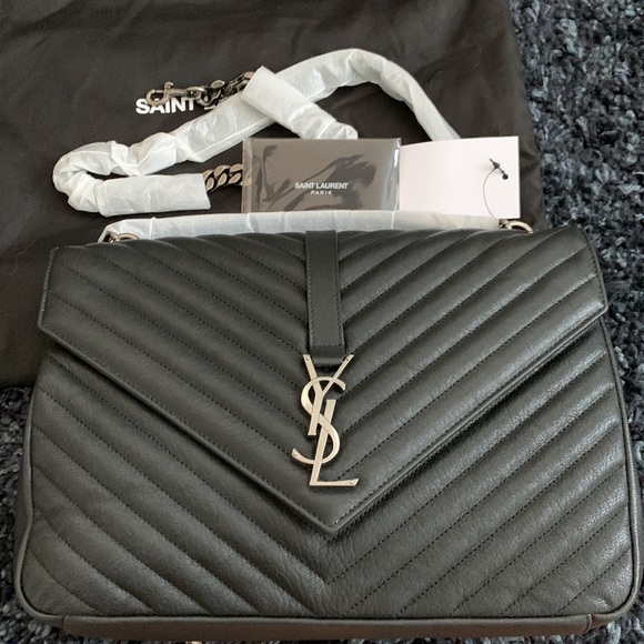 Saint Laurent monogram Large college shoulder bag - Picture 8 of 15